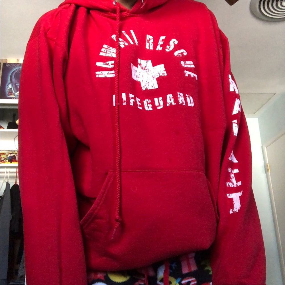 hawaii lifeguard hoodie